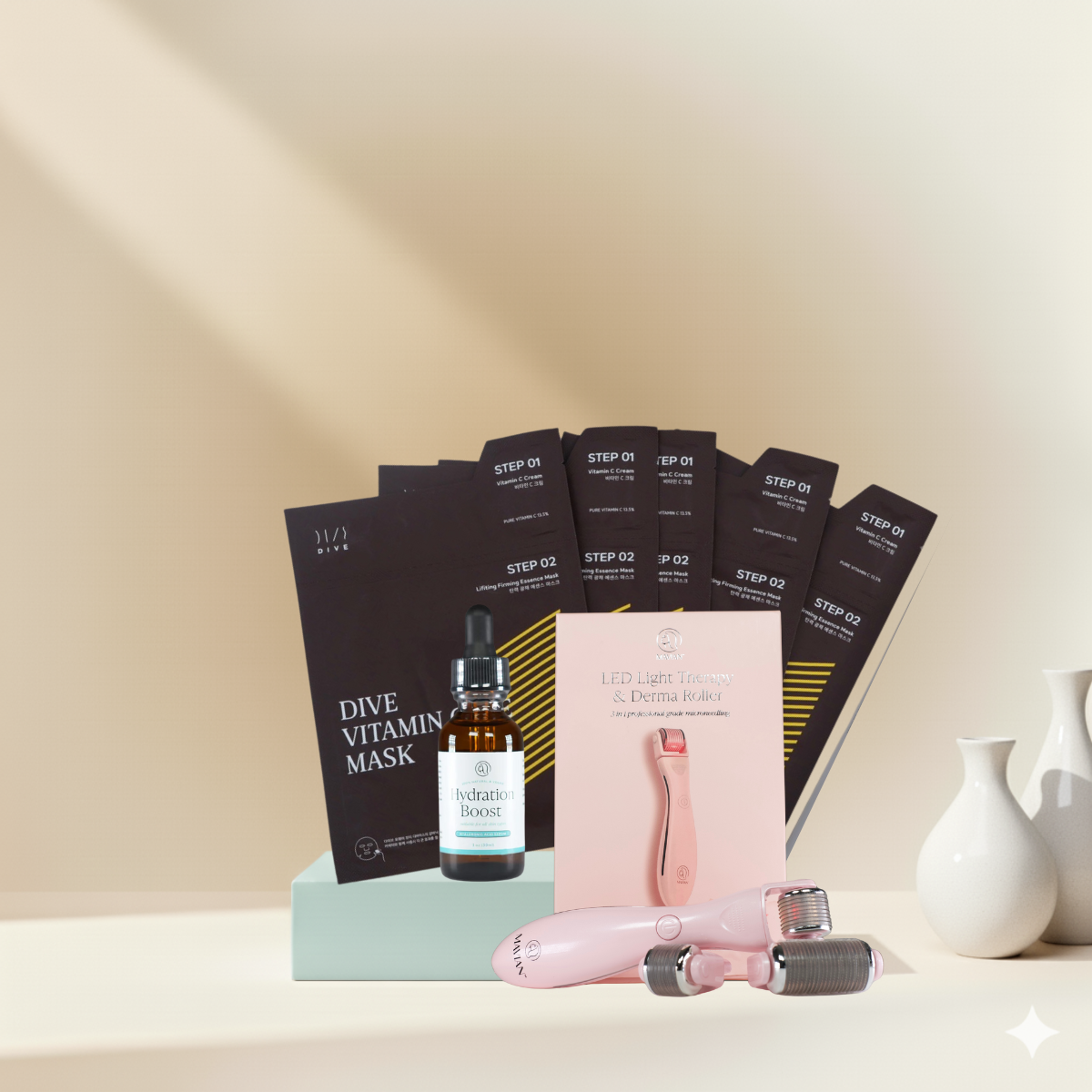 Hydrating Skincare for Pore Refinement | At-Home Glow Boost Kit