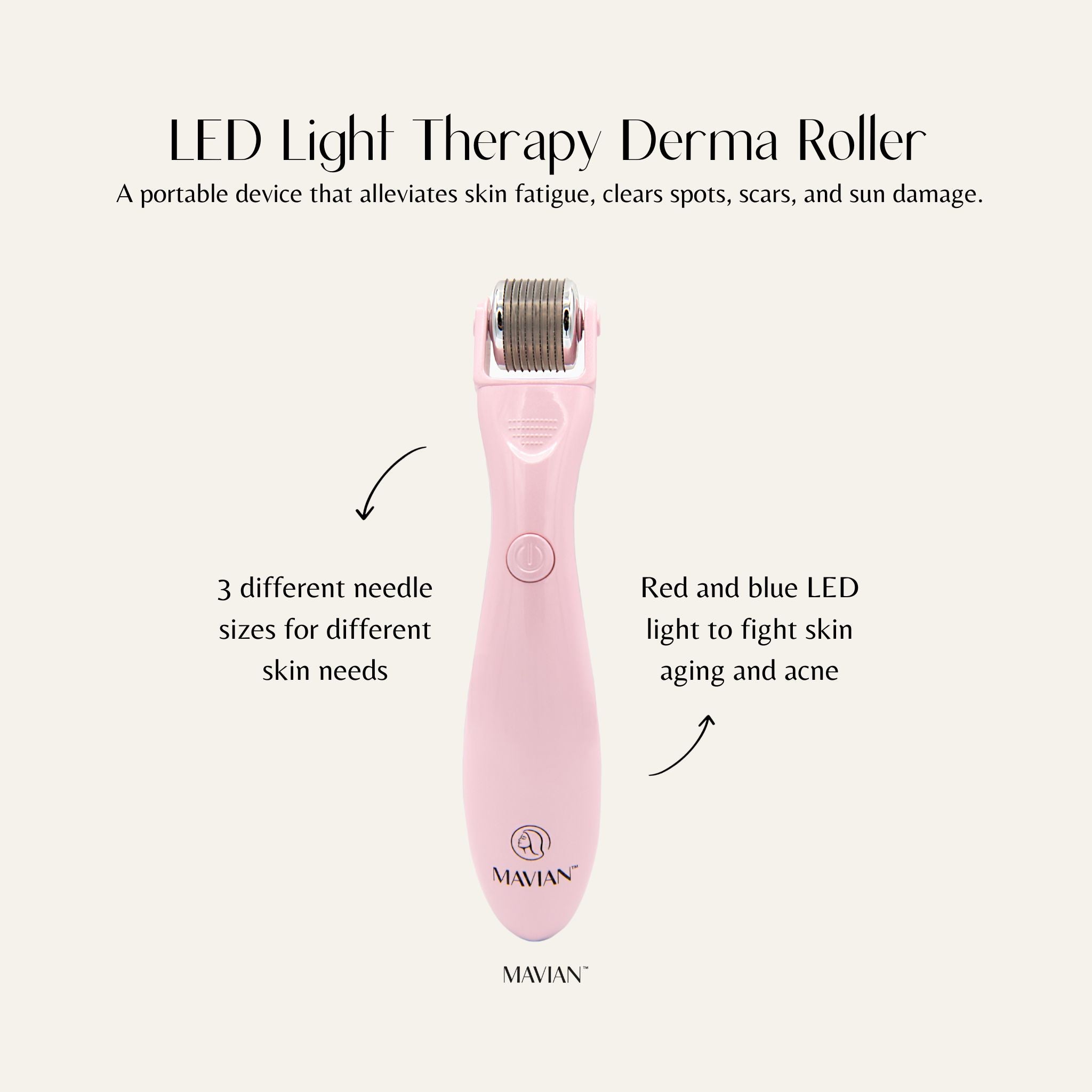 LED Light Therapy and Derma Roller Mavian Beauty