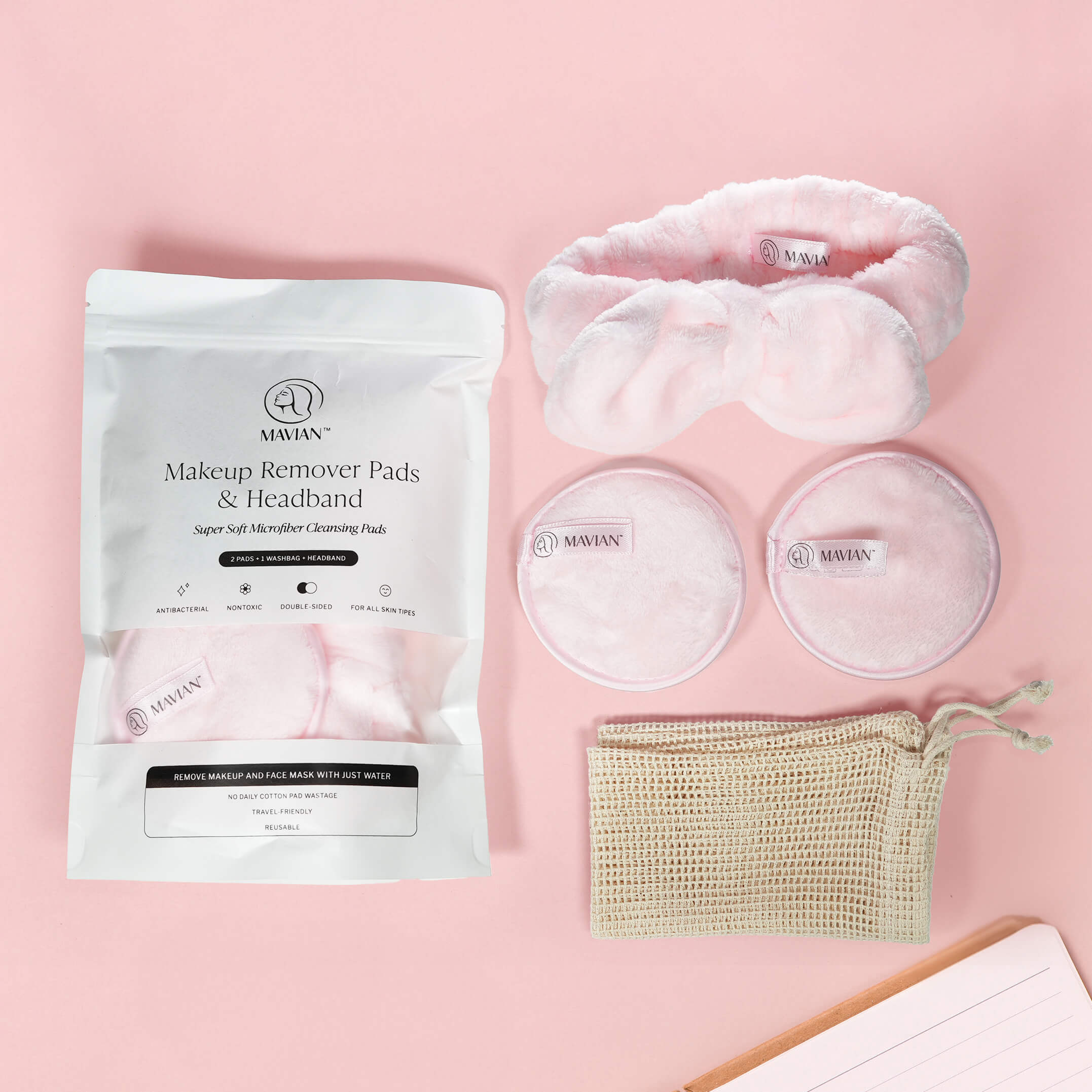 Makeup remover pads from Mavian Beauty