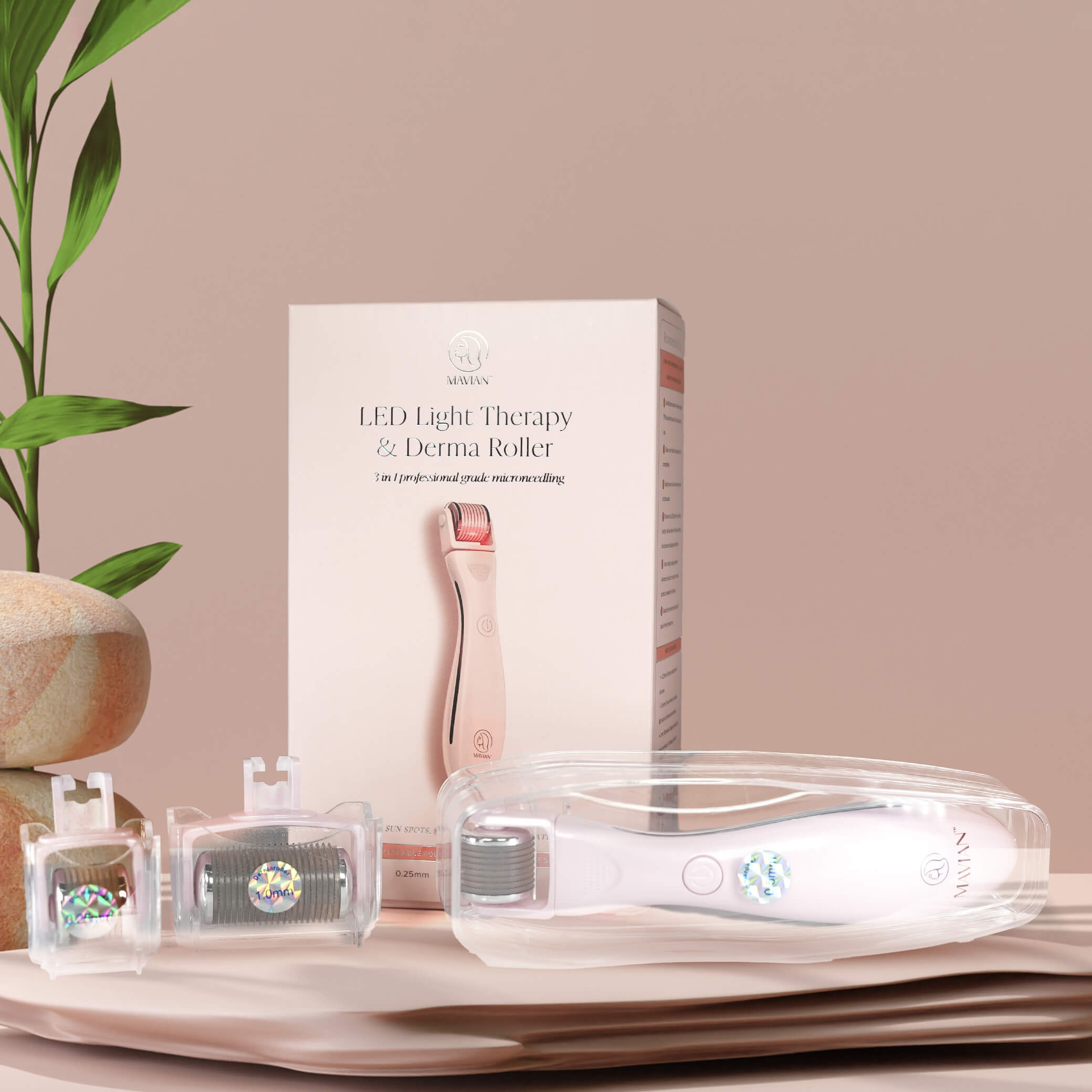 LED Light Therapy and Derma Roller Mavian Beauty